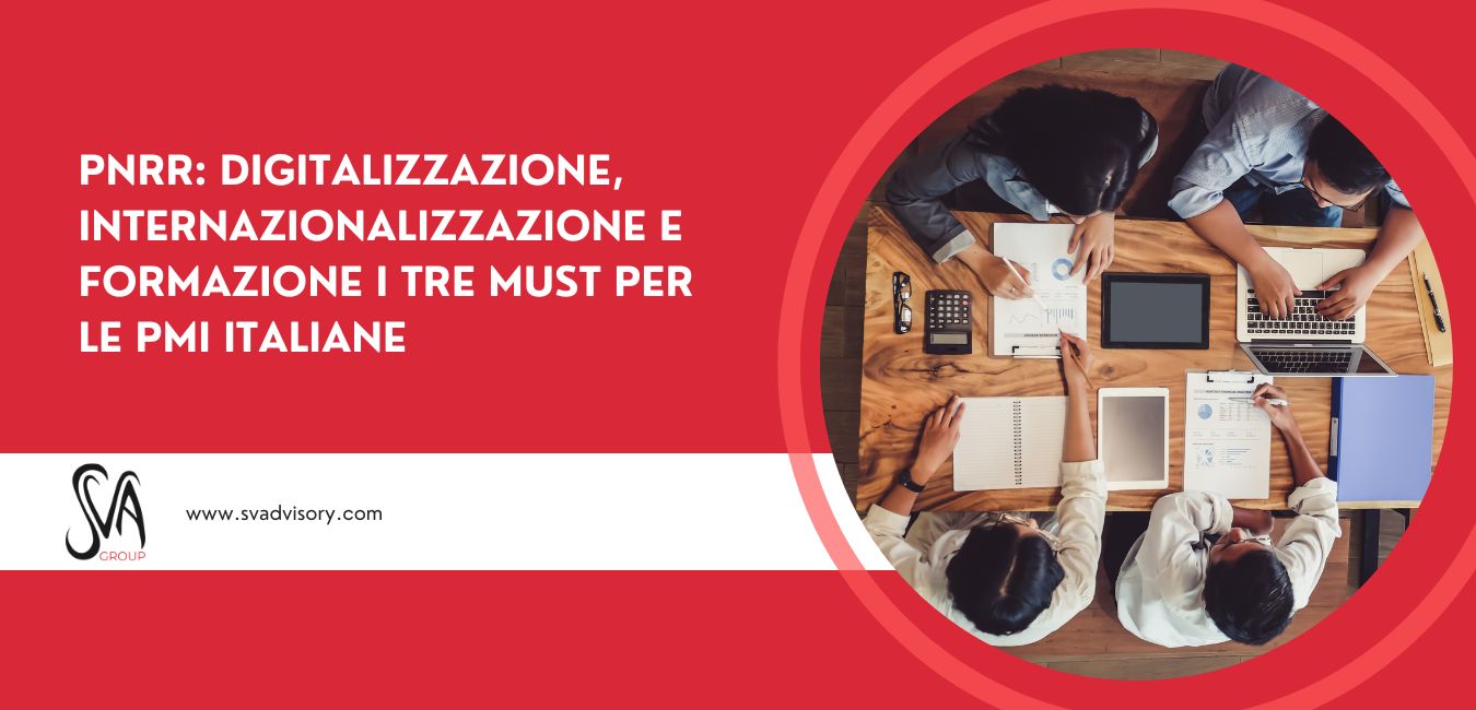 PNRR - Digitaliazzazione, internazionalizzazione e formazione